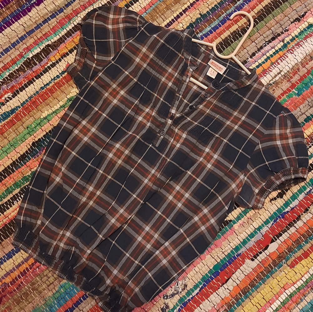 Mossimo 5 Button Top Great Condition - Picture 9 of 9